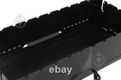 Mangal Portable Barbecue Grill Foldable Steel 3mm BBQ Sashlik Heavy Duty
