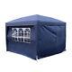 Marquee Pop Up Gazebo 3x3 M With Sides Garden Heavy Duty Waterproof Tent Canopy