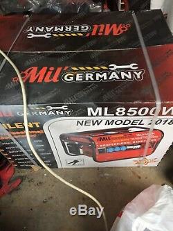 Mil German 8500 WE Heavy Duty Portable Petrol Generator with ELECTRIC START KEY