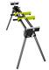 Miter Saw Tool Stand Heavy Duty Steel Portable Adjustable Folding 400 Lbs Green
