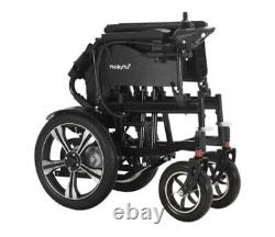 MobilityPlus+ Heavy-Duty Electric Wheelchair Easy-Folding, Portable