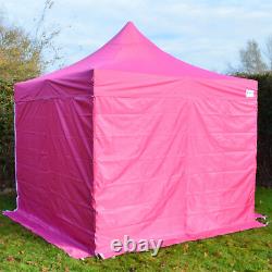 NEW! 2m x 2m PINK Heavy Duty SHOWSTYLE Commercial Grade Gazebo, pop up