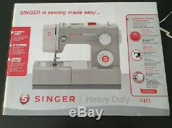 NEW SINGER 4411 Heavy Duty Sewing Machine 11 Built In Stitches and Accessories