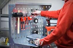 Nukeson Portable Workbench Customisable Light Steel Heavy Duty Tool Wall Garage