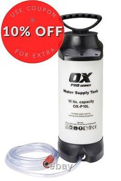 OX Tools Dust Suppression Water Bottle 10L Heavy Duty Portable OX-P10L