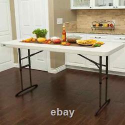 Outdoor Folding Table Heavy Duty Event Camping Picnic 6ft Portable BBQ Garden