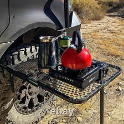 Outdoor Picnic Work Table For Car Vehicle Tire Camping Travel Tailgating Table