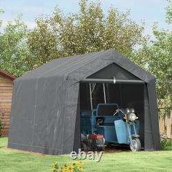 Outsunny 3 x 3(m) Garden Storage Shed, Waterproof and Heavy Duty Portable Shed