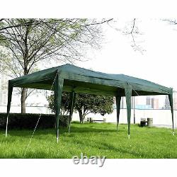 Outsunny 6m x 3m Pop Up Gazebo Party Tent Canopy Marquee with Storage Bag Green