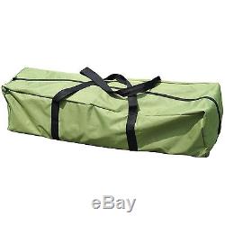 Outsunny Compact Portable Pop-Up Tent/Camping Cot with Air Mattress and Sleep