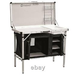 Outwell Drayton Portable Folding Kitchen Unit With Storage 531177