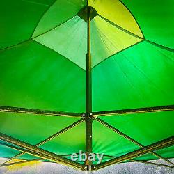 PLUS-Q Gazebo 3 x 3 HEAVY DUTY Pop Up Gazebo With Sides Waterproof Marquee Tent