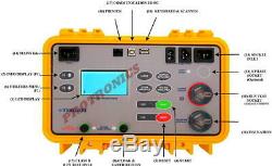 PORTABLE APPLIANCE SAFETY TESTER PAT TEST & TAG TAGGING (Data Logging Memory)
