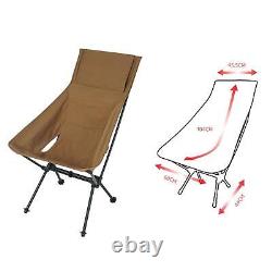 Packable Folding Moon Chair High Back Portable Heavy Duty up to 330lbs