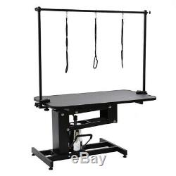 Parlour Hydraulic Pet Trimming Dog Grooming Table Z-lift Iron Stand Adjusted Arm