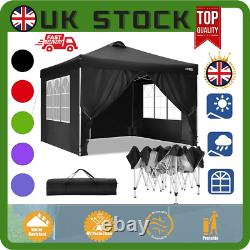 Pop Up 3x3m Gazebo Garden Wedding Party Canopy Waterproof MarketStall Patio Tent