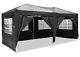 Pop Up Gazebo 3x6m Heavy Duty Waterproof Marquee Party Garden Patio Tent Canopy