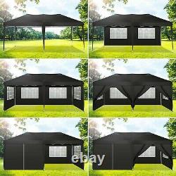 Pop Up Gazebo 3x6M Heavy Duty Waterproof Marquee Party Garden Patio Tent Canopy