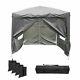 Pop Up Gazebo Folding Marquee Canopy Wedding Party Tent With Sides Waterproof Uk
