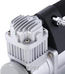 Portable 12V Heavy Duty Double Cylinders Air Compressor Pump Hi Speed 150L / Min