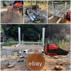 Portable 14 to 36 Chainsaw Mill Planking Lumber Cut Woodworker Slab Heavy-Duty