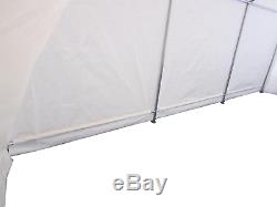 Portable Carport Garage Storage Car Shed Tent Canopy Heavy Duty Door Waterproof