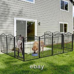 Portable Dog Playpen Pet Puppy Travel Outdoor Barrier Heavy Duty Exercise Fence