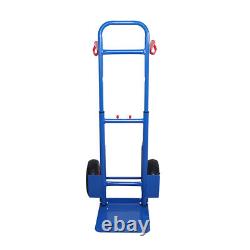 Portable Folding Heavy Duty Sack Truck Transport Trolley Delivery Cart to 150KG