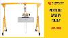 Portable Gantry Crane For Transporting Lifting Slab Materials In Different Heavy Duty Conditions