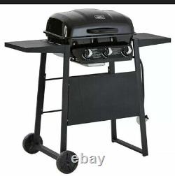 Portable Gas BBQ Expert Grill 3 Burner Sausage & Burger Griddle Heavy Duty NEW