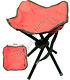 Portable Heavy Duty 4 Legs Camping Stool Folding Chair Seat Fishing Hiking Bbq