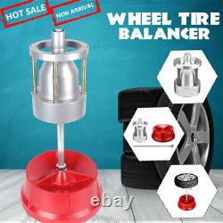 Portable Heavy Duty Hubs Wheel Balancer WithBubble Level Rim Car Truck Tire Change