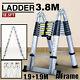 Portable Heavy Duty Multi-purpose Aluminium Telescopic Folding Ladder Extendable