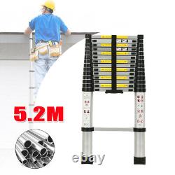 Portable Heavy Duty Telescopic Ladder Multi-use Extendable 5.2M Working Ladders