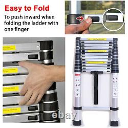 Portable Multi-Purpose Aluminium Telescopic Folding Ladder Extendable Heavy Duty