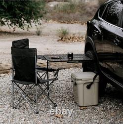 Portable Tire Table Vehicle Camping Travel Tailgating Outdoor Work Table UK