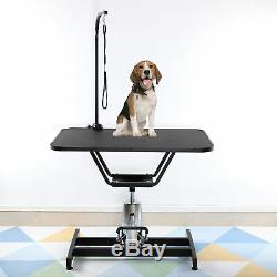 Professional Heavy Duty Hydraulic Pet Dog Cat groomer Grooming Table witharm noose