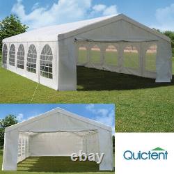 Quictent 5X10M Marquee Tent Garden Wedding Party Canopy Patio Gazebo WithSide UK