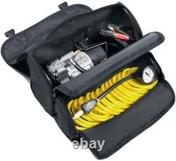 Ring RAC900 Heavy Duty Tyre Inflator, Air Compressor with 7m extendable airline