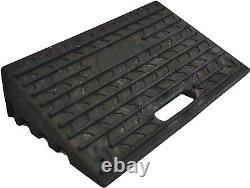 Rubber Kerb Ramps Heavy Duty Non-Slip Portable Threshold Ramps For Driveway
