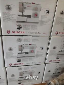 SINGER 5523 Heavy Duty Sewing Machine White with Extension