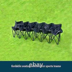 Samba Sports 6-Seater Folding Portable Bench Lightweight Outdoor Garden Camping