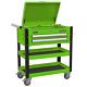 Sealey Green Heavy Duty Mobile Tool & Parts Portable Trolley 2 Drawers Ap760mhv