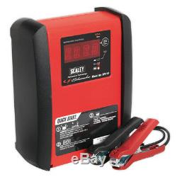 Sealey Intelligent Speed Charge Car/Van Battery Charger 15 Amp 12V Heavy Duty