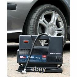 Sealey Tyre Inflator/Air Compressor 12V Heavy-Duty