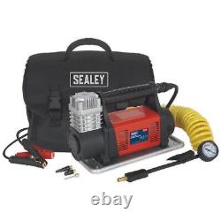 Sealey Tyre Inflator/Mini Air Compressor 12V Heavy-Duty MAC07