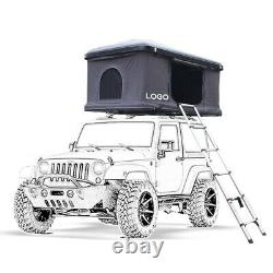 Semi-Automatic Portable Car Truck Camping Hard Shell Roof Top Tent 2-3 Persons