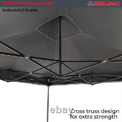 ShelTent GAZEBO Pop Up 3x3m Heavy Duty Waterproof Commercial Grade with Canopy