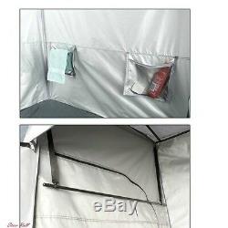 Shower Tent Camping Portable Privacy Shelter 2 Room Outdoor Utility Cabana New
