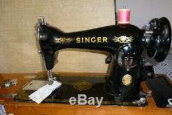Singer 15 Semi Industrial Heavy Duty Straight Stitch Machine